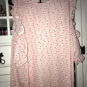 Open shoulder sheep top